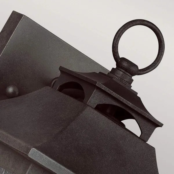 Feiss FE-GALENA2-S-SBL - Vonkajšie nástenné svietidlo GALENA 1xE27/60W/230V IP44