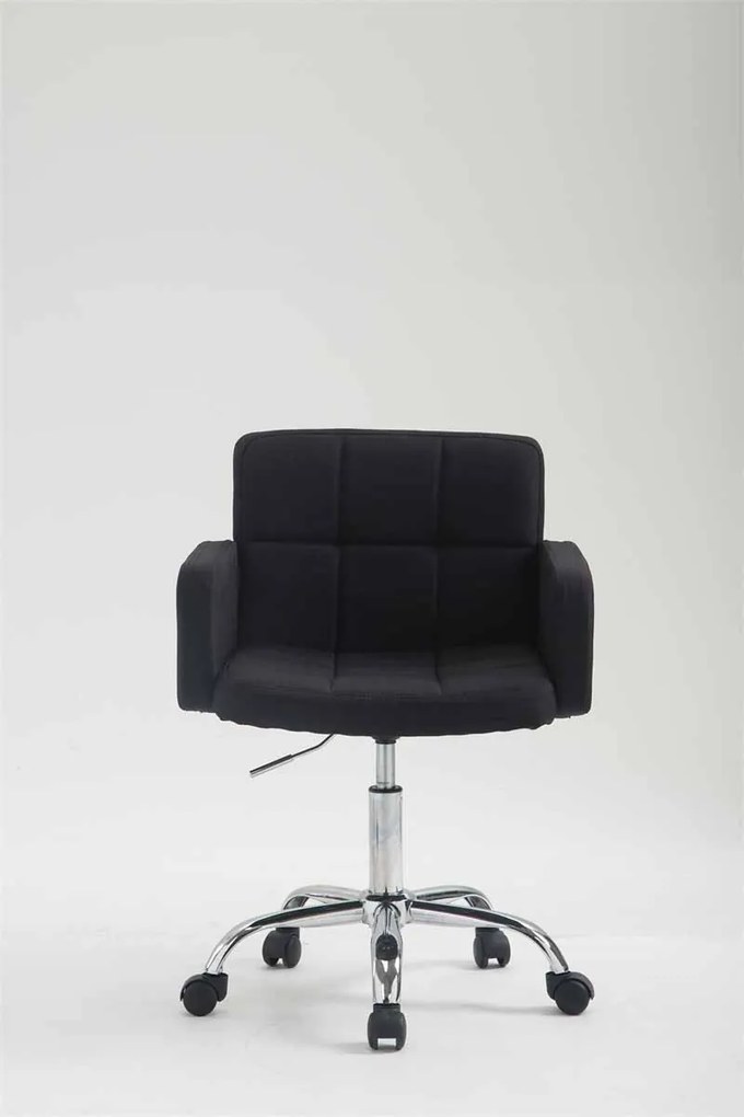Design-Shop Pracovná stolička L.A. látka - Čierna