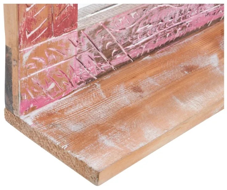 furniture-nabytek.cz - Masívne zrkadlo Blue Lagoon z mangového dreva, lakované, farebné – 150×65 cm