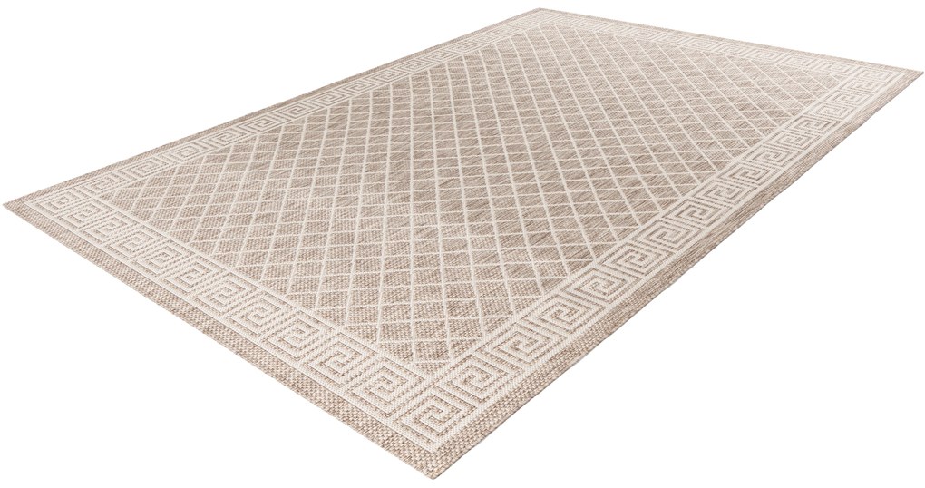 Kusový koberec My Tallinn 541 Taupe - na von aj na doma, 200x290, béžová, chodba / predsieň, Obsession