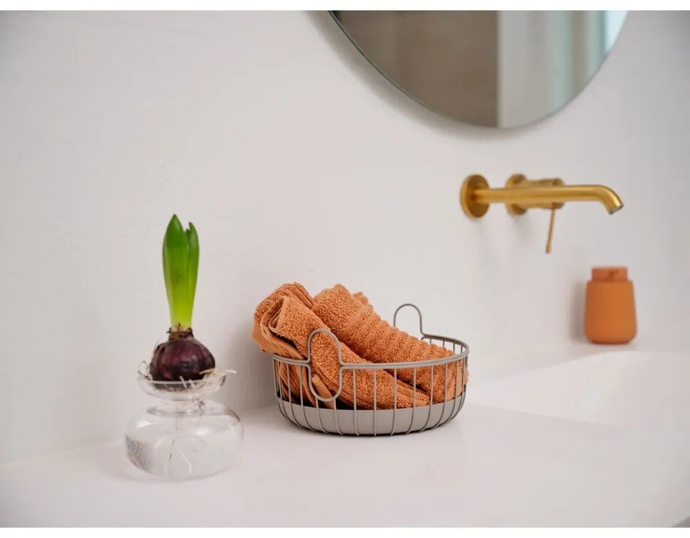 Drôtený kovový košík ø 22x8 cm Inu – Zone