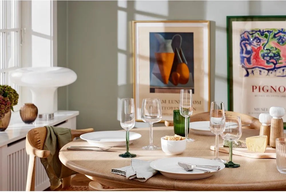 Poháre v súprave 2 ks na sekt 240 ml Hammershøi – Kähler Design