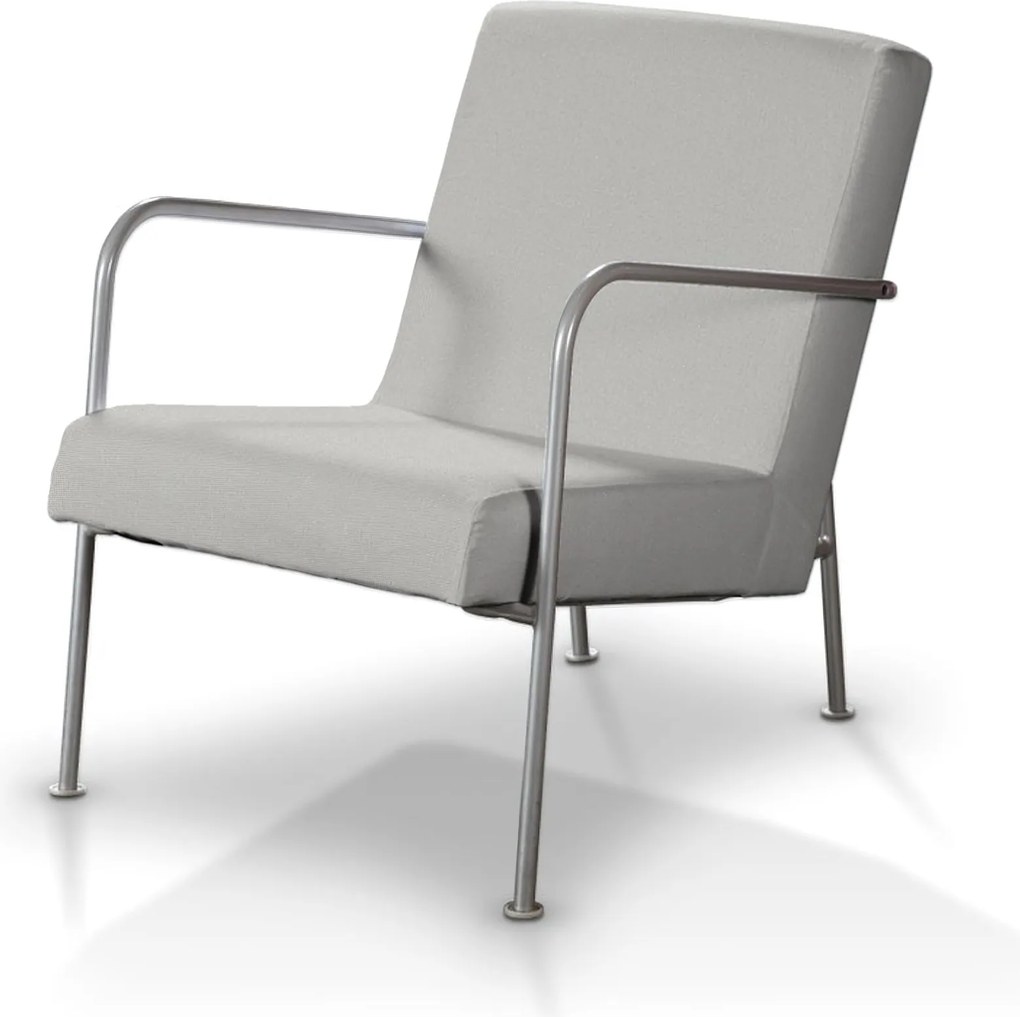 Poťah na kreslo Ikea PS farba produktu sivá látka zapletaná