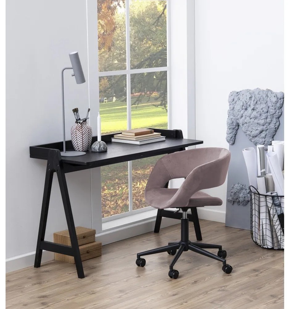 Pracovný stôl s doskou v dubovom dekore 126.6x51.6 cm Miso - Actona