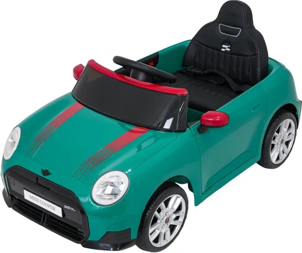 Elektrické autíčko Mini Cooper zelené