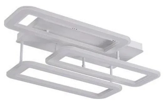 LED Stmievateľný prisadený luster LED/90W/230V 3000-6500K + diaľkové ovládanie