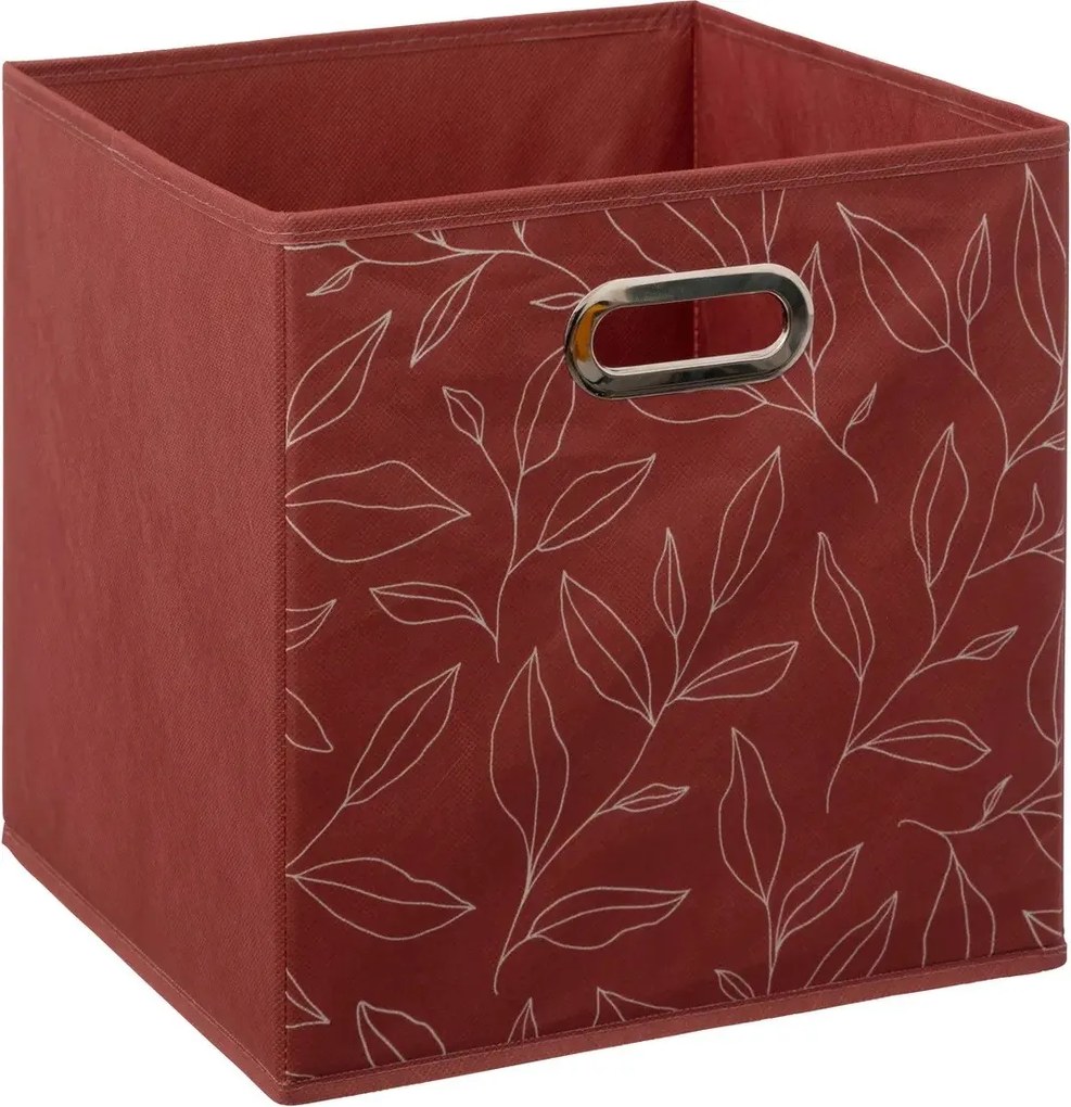 Úložný box SERENE 31x31 cm červený