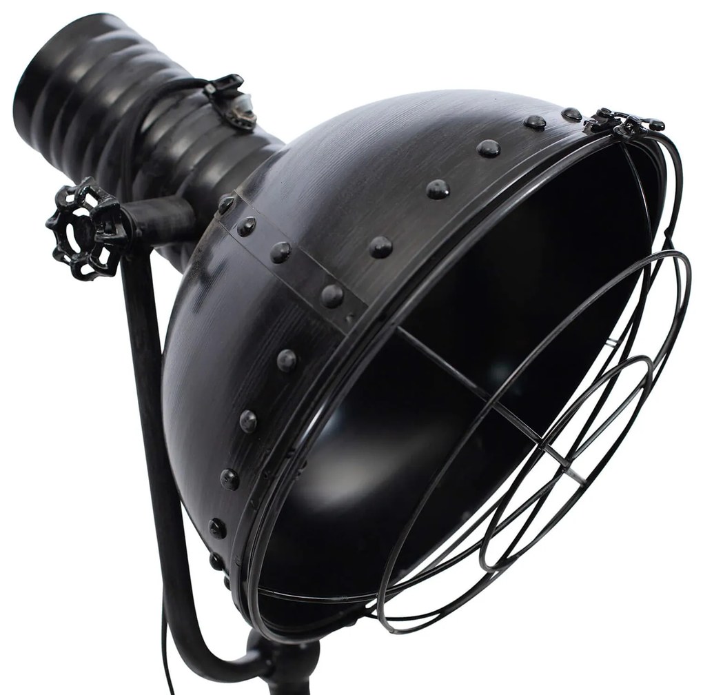 STOJACIA LAMPA ČIERNA MUZZA