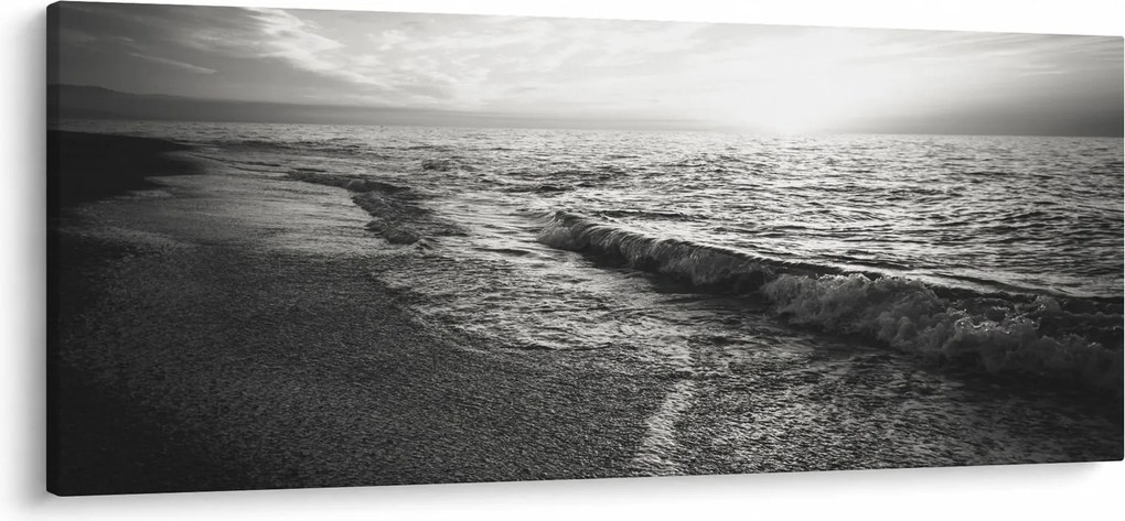 Obraz - Na brehu mora (120x50 cm)
