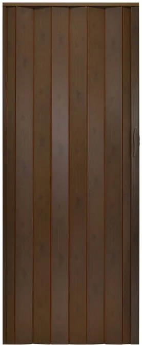 Skladacie dvere 001P hnedé matné G 100 cm