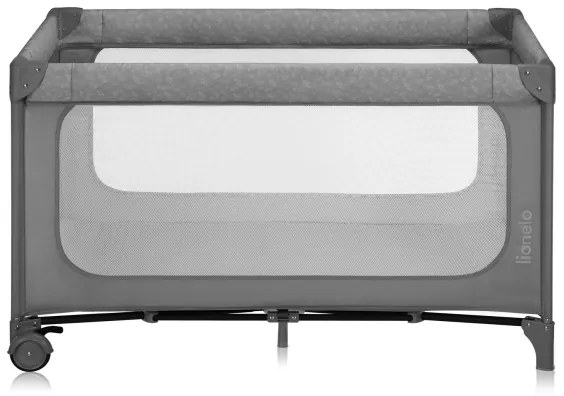 Lionelo - cestovná postieľka JASMIN EASY FOLD sivý kameň