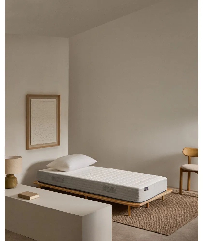 Tvrdý pružinový termoregulačný matrac 90x200 cm Juno – Kave Home