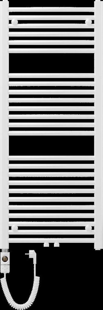 Mexen Ares, elektrické vykurovacie teleso 1200x500 mm + vykurovacia tyč 600 W, biela, W102-1200-500-2600-20