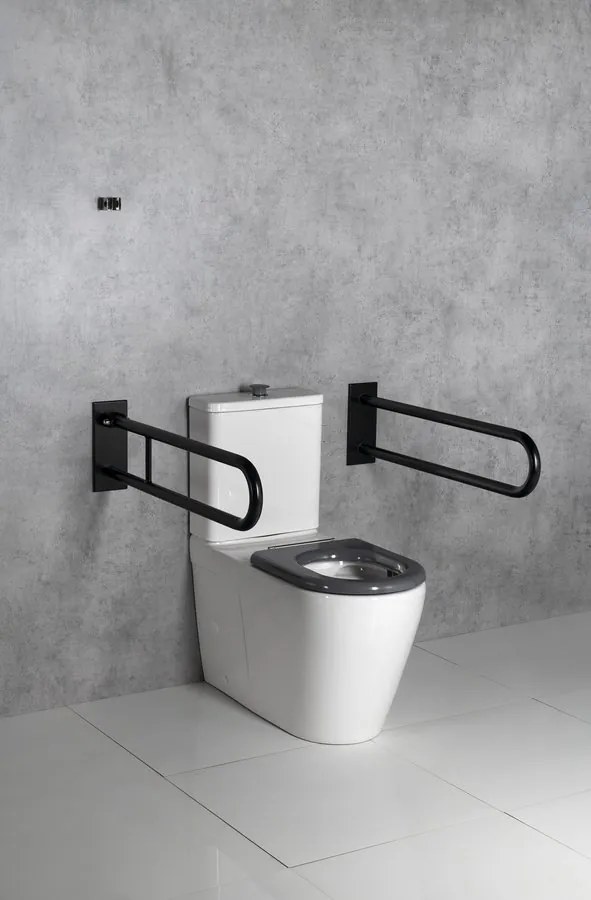 Sapho Sapho, DARIO RIMLESS WC kombi misa s nádržkou, spodný/zadný odpad, biela, MC102