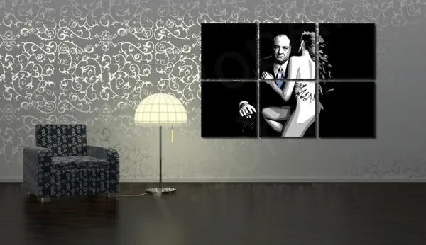 Ručne maľovaný POP Art obraz SOPRANOS | rôzne rozmery