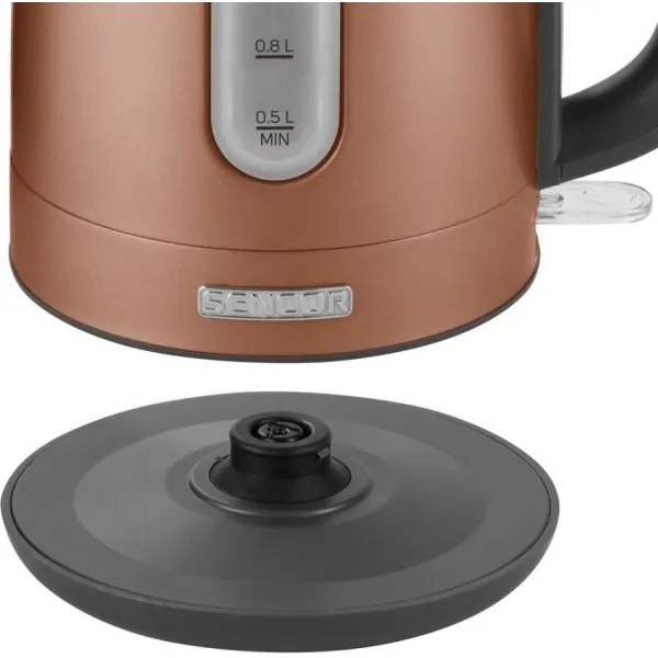 Sencor - Rýchlovarná kanvica 1,2 l 2150W/230V medená