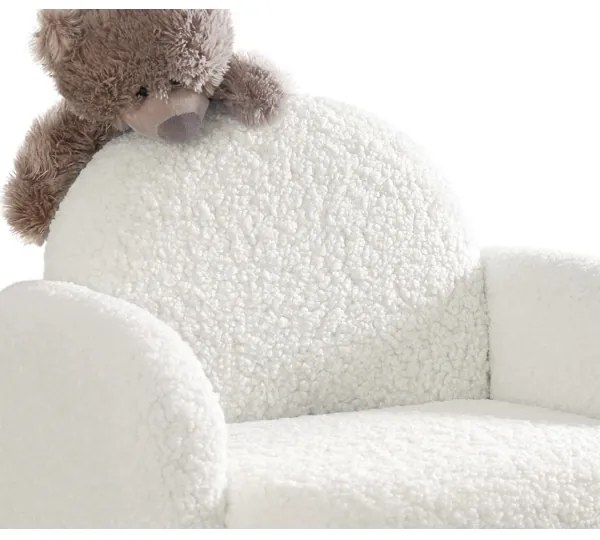 Detské kreslo DORY biele