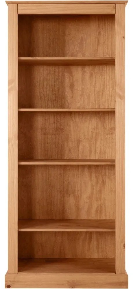 Knižnica z borovicového dreva v prírodnej farbe 181x31 cm Mille – Støraa