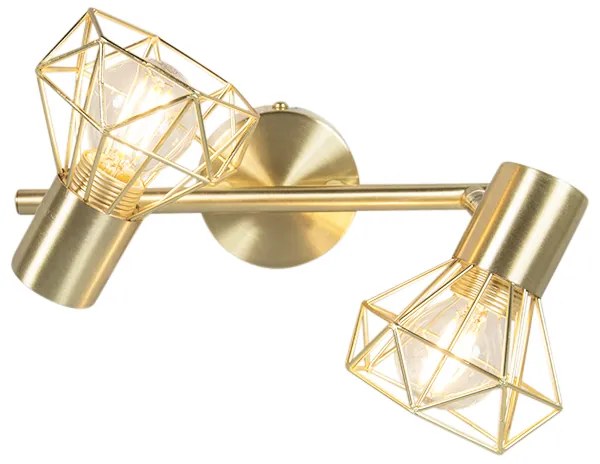 Inteligentný reflektor mosadz otáčavý a sklopný vrátane 2 Wifi P45 - Mosh