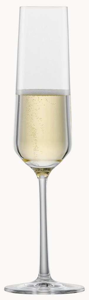 Krištáľové poháre na sekt Pure, 2 ks