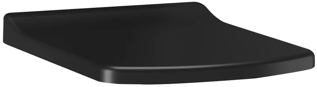 Sapho Sapho, LARA WC sedátko, SLIM, Soft Close, čierna matná, KC1603.01