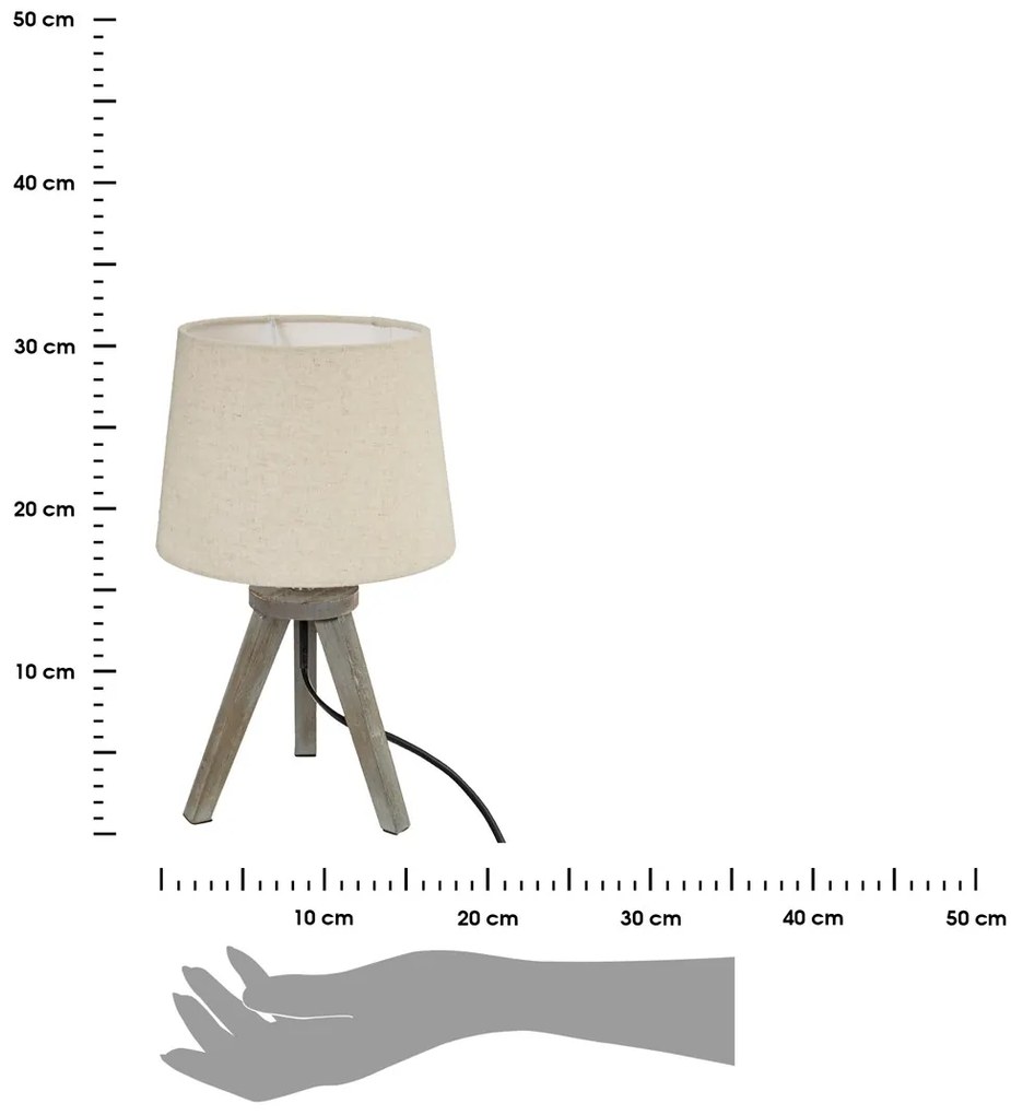 Stolná lampa ARIA béžová