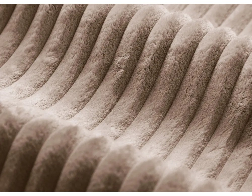 Hnedý menčestrový taburet Dia – Micadoni