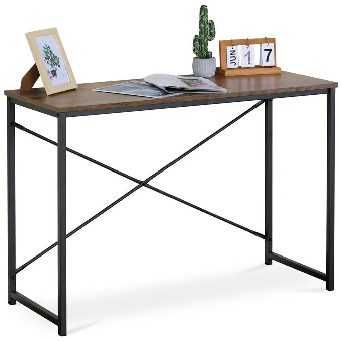 Autronic BONTEC Pracovný stôl 100x40cm, mdf, prírodný, GD-504 OLW Farba: Hnedá