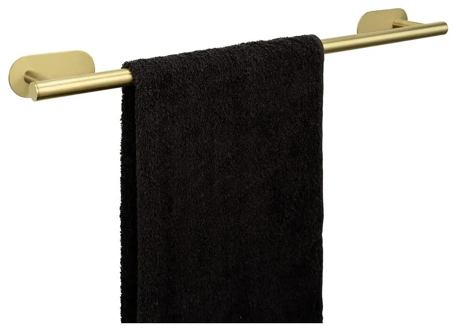 Samodržiaci držiak na uteráky z nerezovej ocele Orea Gold – Wenko