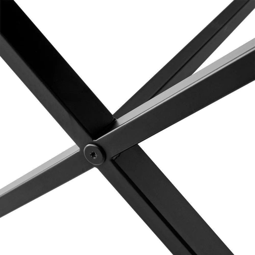 Čierny jedálenský stôl Meza by Hammel, 210 x 100 cm