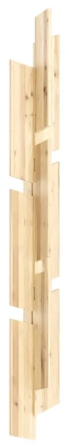 Nástenný vešiak z borovicového dreva v prírodnej farbe 26 cm Keeper – Karup Design