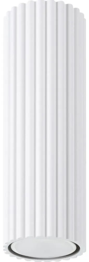 Sollux SL.1531 - Bodové svietidlo KARBON 1xGU10/10W/230V 20 cm biela