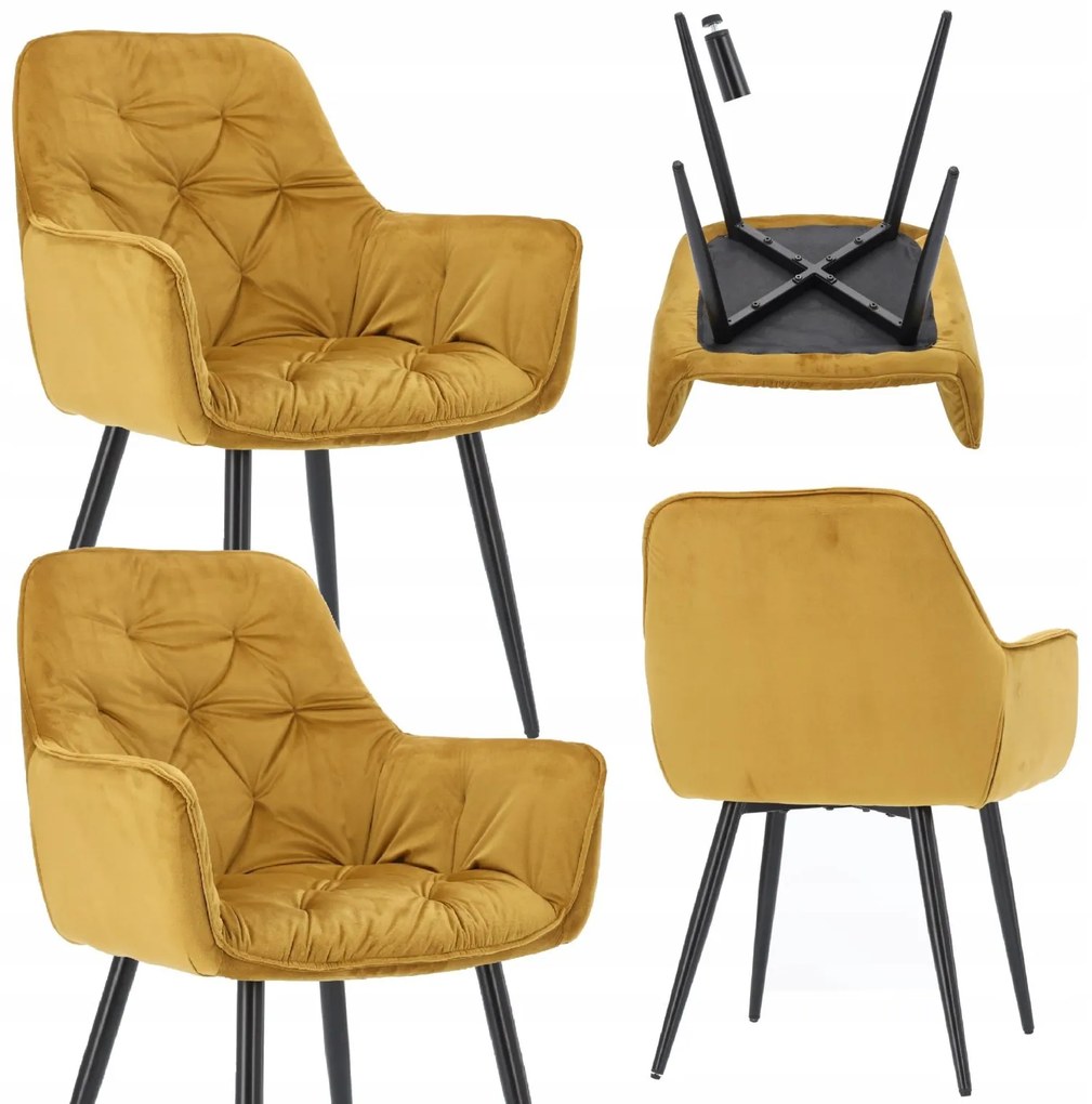 GARDEN LINE Zamatové kreslo GardenLine Farba: bežová