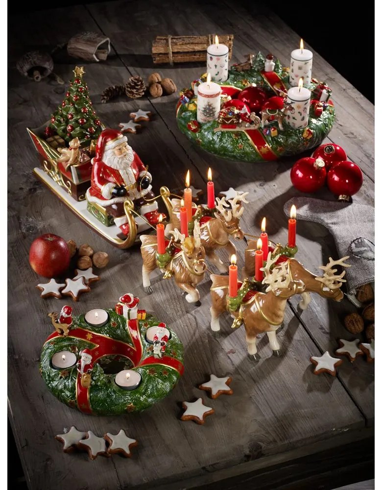 Christmas Toys Memory hracia skrinka Santa na saniach, Villeroy & Boch