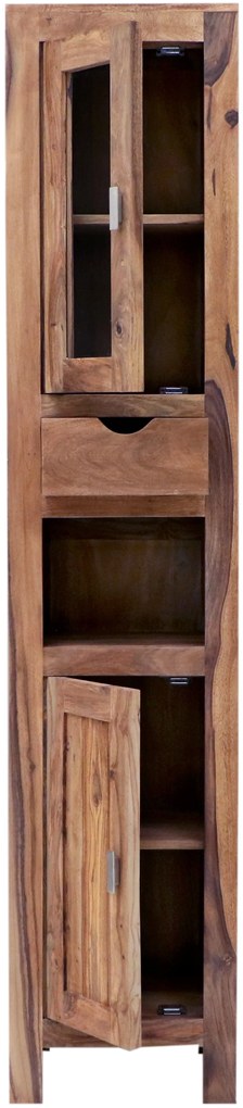furniture-nabytek.cz - Dřevěná skříňka do koupelny z masivu palisandr 40x190x35