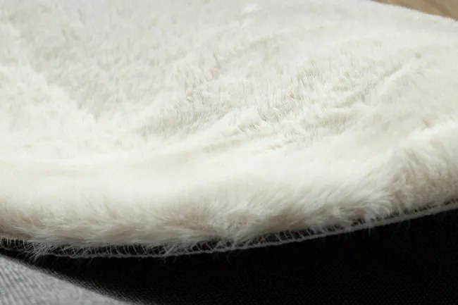 Koberec BUNNY slonia kosť kruh