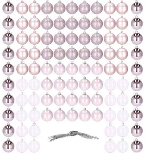 Vianočné gule na stromček 100 ks SPRINGOS CA0167