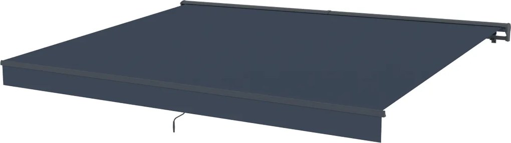 Elektrická markíza BestBerg BBSU-E395CG / 395 × 300 cm / sivá