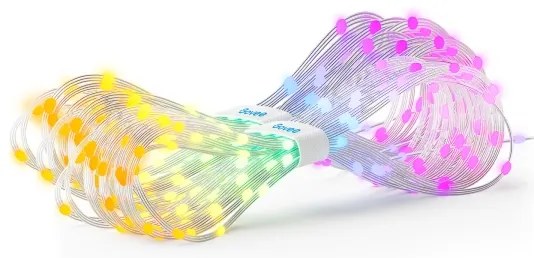 Govee - RGBIC Svetelný záves 520 LED 1,5x2m Wi-Fi IP65