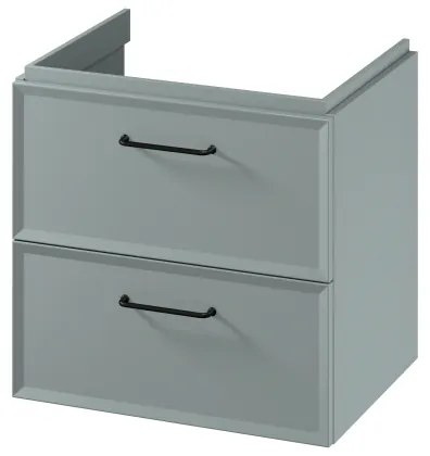 Cersanit S1021-003 - Závesná kúpeľňová skrinka pod umývadlo MILLE 60x45 cm mintová