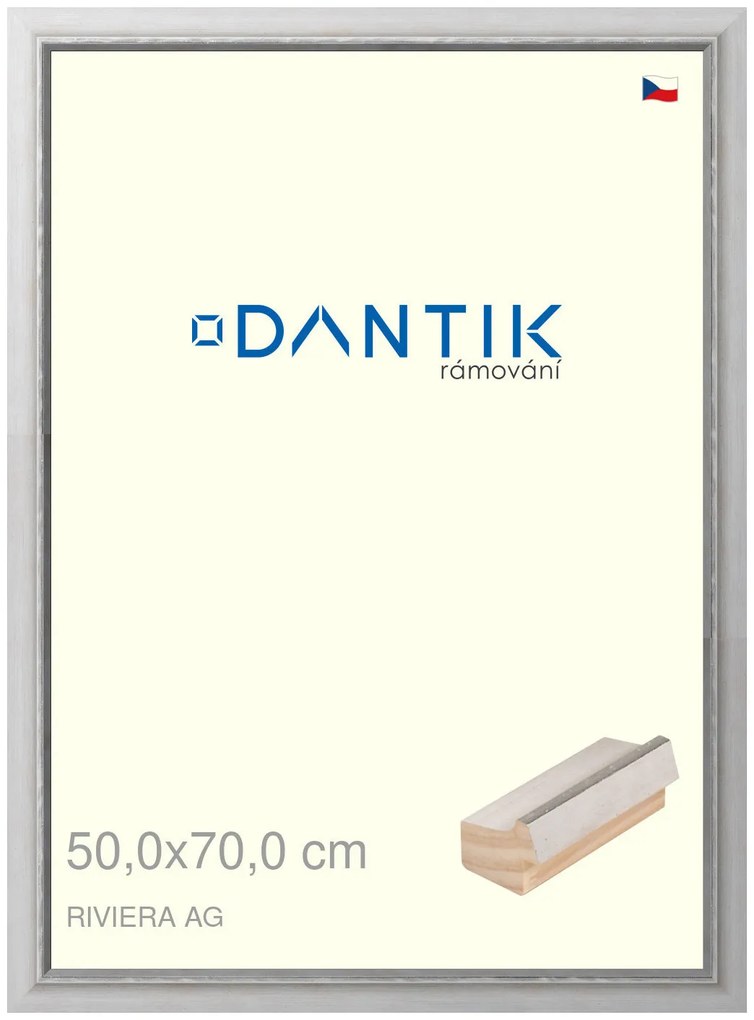 DANTIK rám na obraz 50x70 | RIVIERA AG (Plexi Čiré)