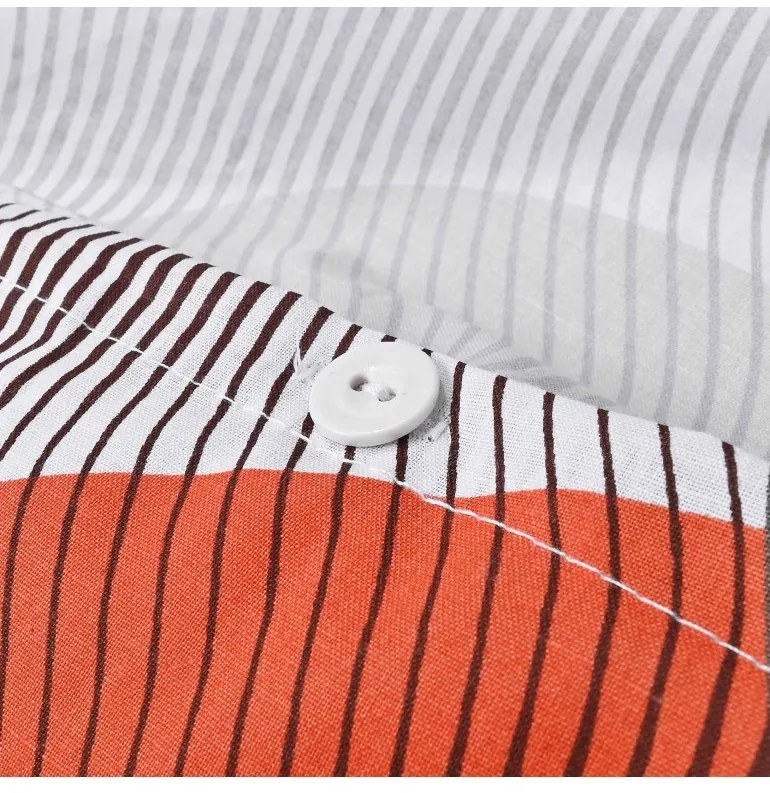 Obliečky Štokholm biele EMI, Predĺžený set jednolôžko obsahuje 1x 140x220 + 1x 70x90