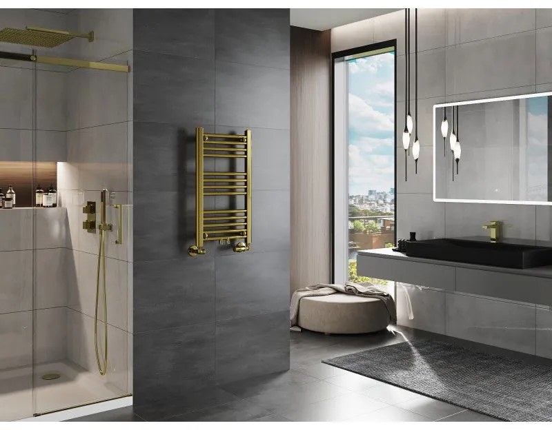 Mexen Mars, vykurovacie teleso 700x400 mm, 188 W, zlatá lesklá, W110-0700-400-00-50