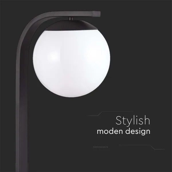 Vonkajšia lampa 1xE27/60W/230V IP44 čierna