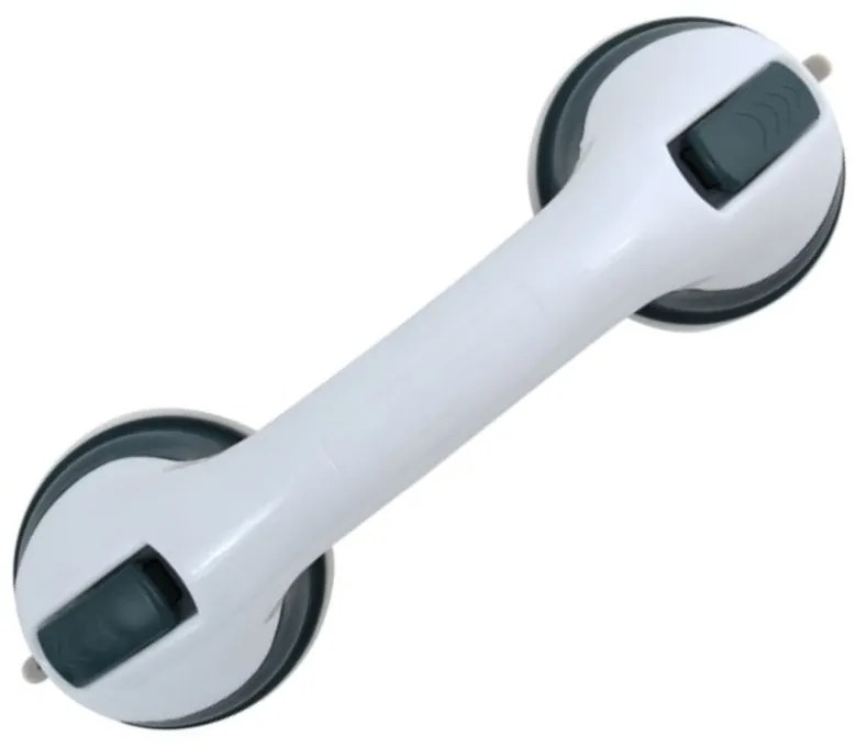 Spirella Držadlo do kúpeľne s prísavkami SAFE, biela, 29 cm
