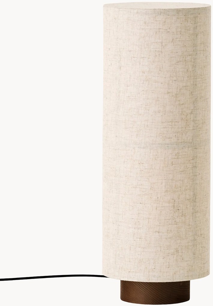 Ručne vyrobená ľanová stolová lampa Hashira