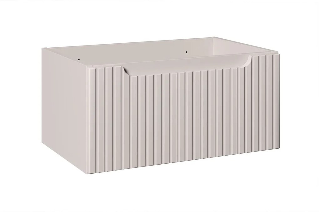 Závěsná skříňka pod umyvadlo Nova Cashmere 82-60-40-1S kašmírová