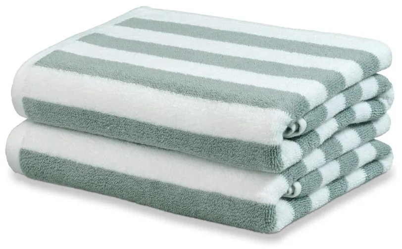 Vandyck Uterák Verona Stripes Pearl blue - 70x140 cm