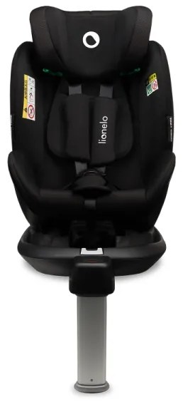 Lionelo - Otočná autosedačka s bázou ANTOON PLUS i-Size 40-105 cm Black Onyx