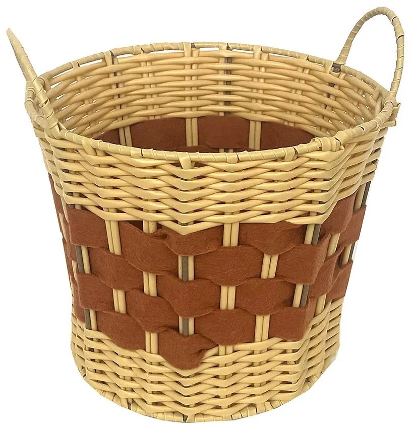 Košík H-23004 25,5x21,5 h cm